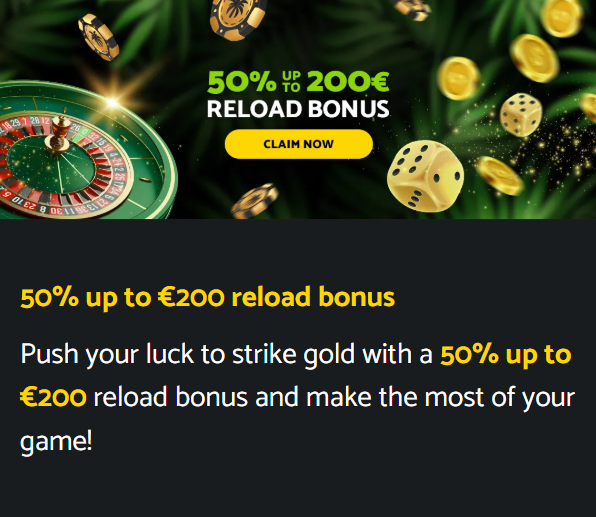 PalmSlots Casino official website